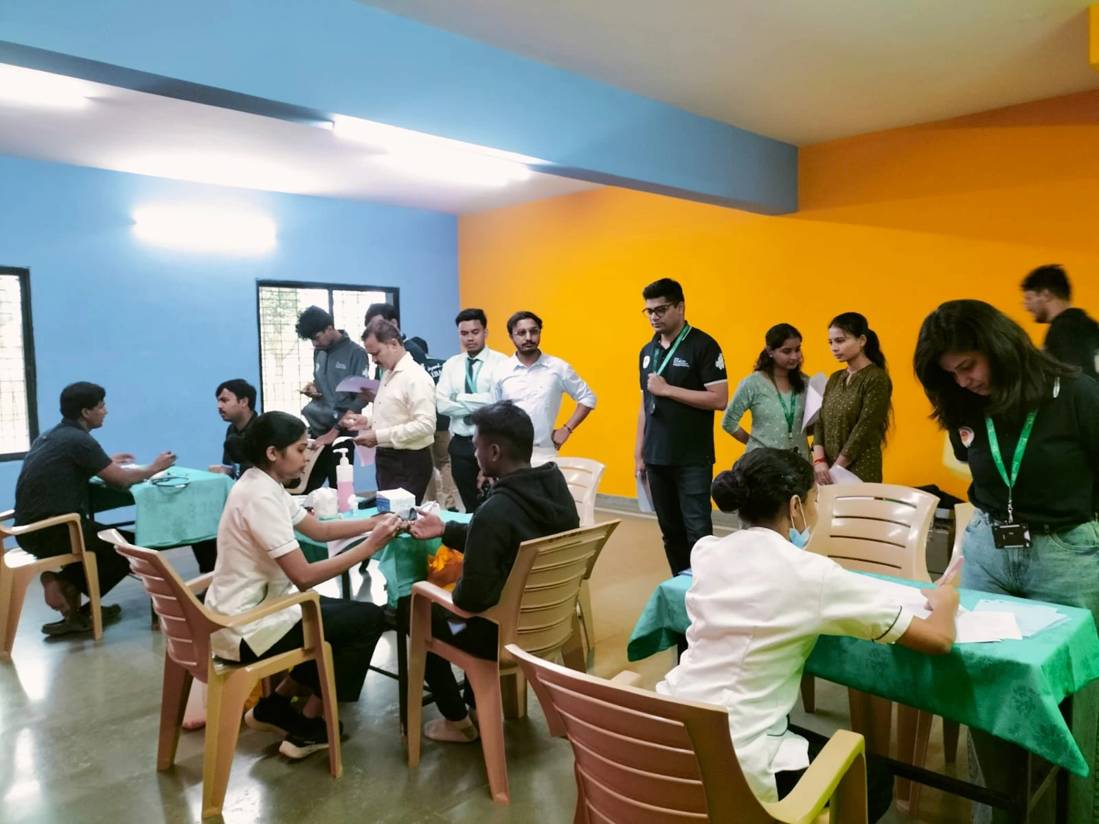 Health Camp Indus Business Academy