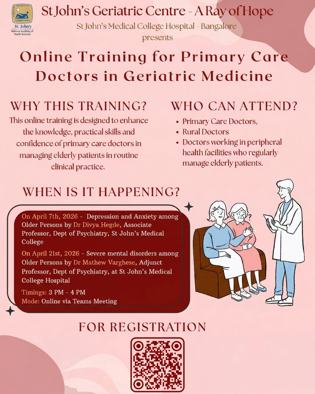 Online Training for Primary Care Doctors in Geriatric Medicine