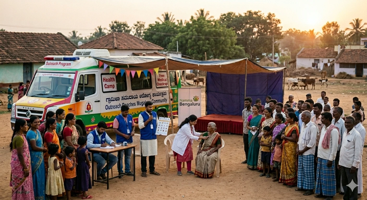 Outreach Program Reaches Mugaluru Community