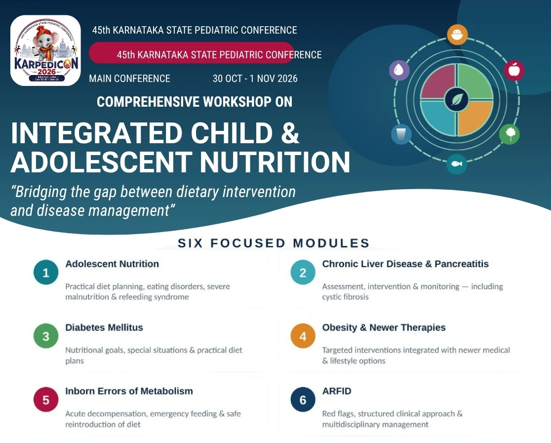 Integrated Child & Adolescent Nutrition: KARPEDICON 2026