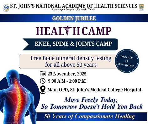 Health Camp- Knee, Spine & Joints Camp