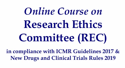 Online Course on Research Ethics Committee (REC)