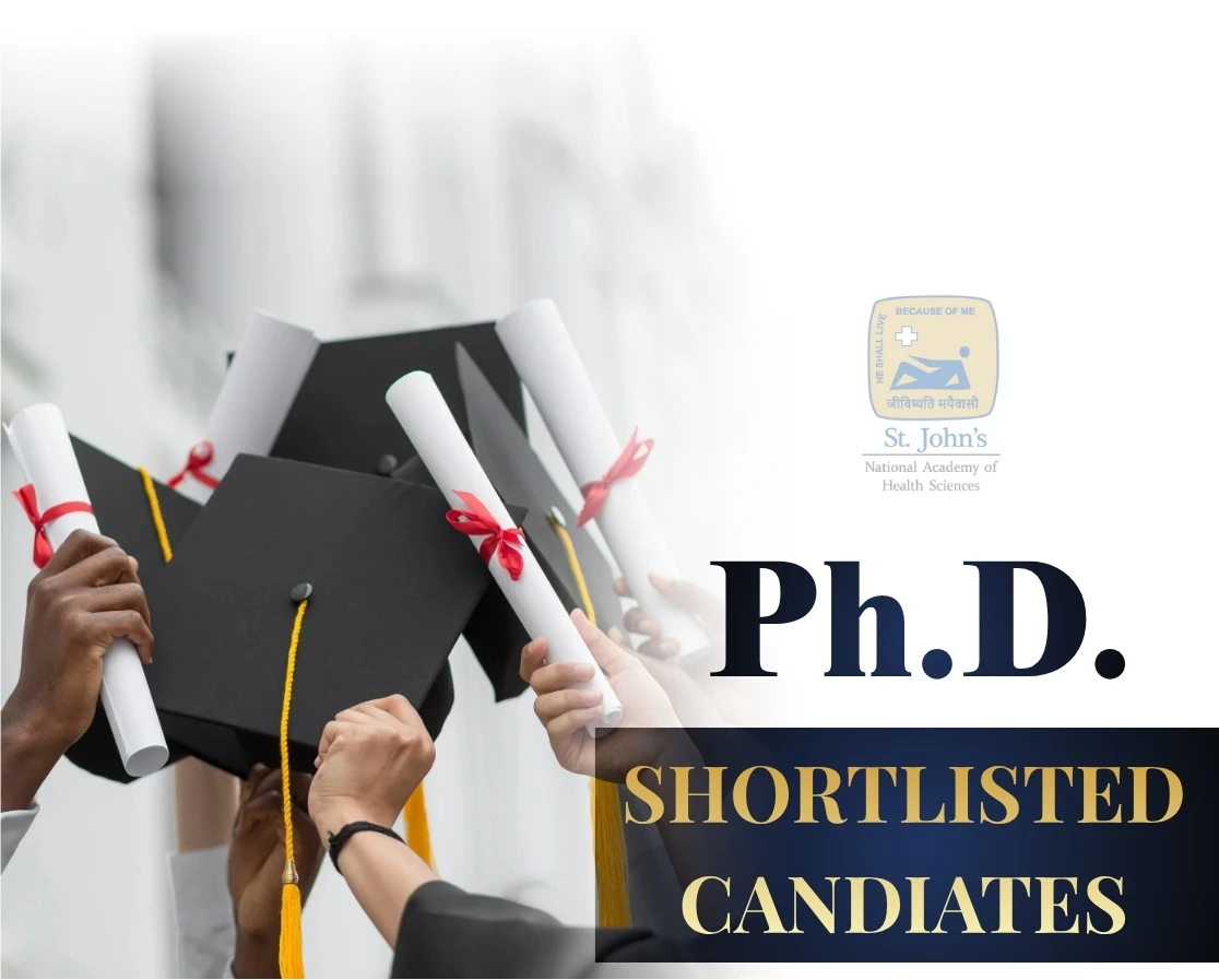 PhD Admissions 2026 – Shortlisted Candidates & Entrance Examination