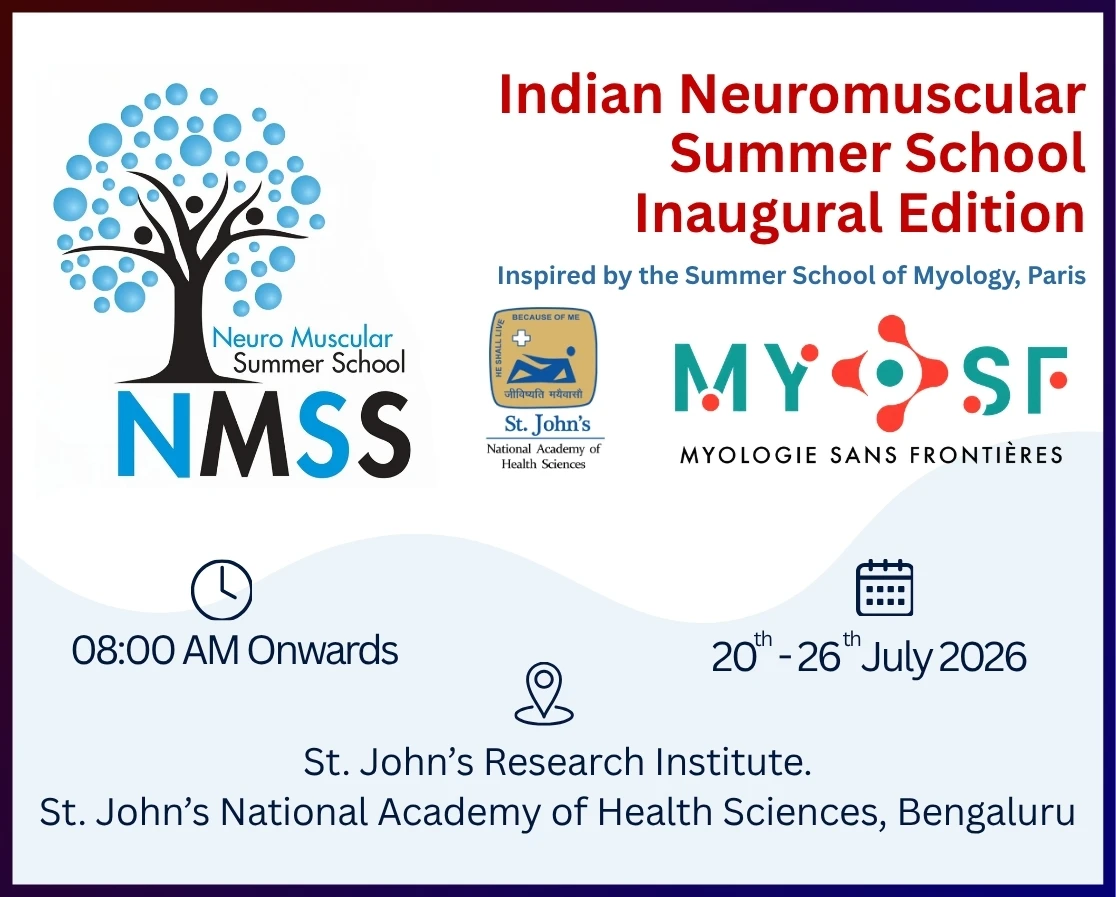 Indian Neuromuscular Summer School (NMSS) – Inaugural Edition