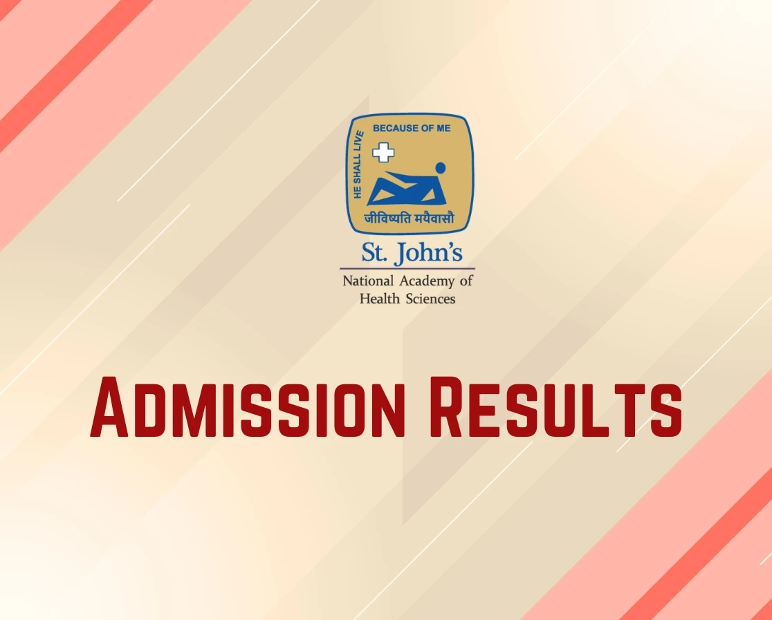 Admission Results for College of Nursing