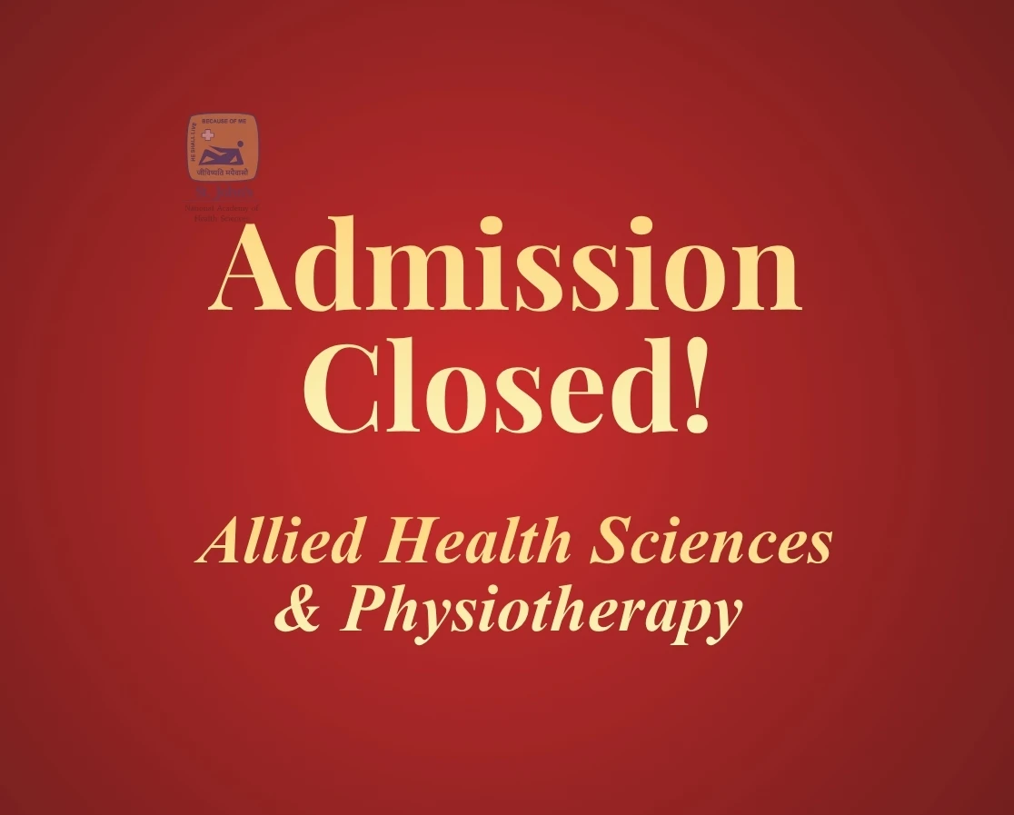 Admissions Closed! 
