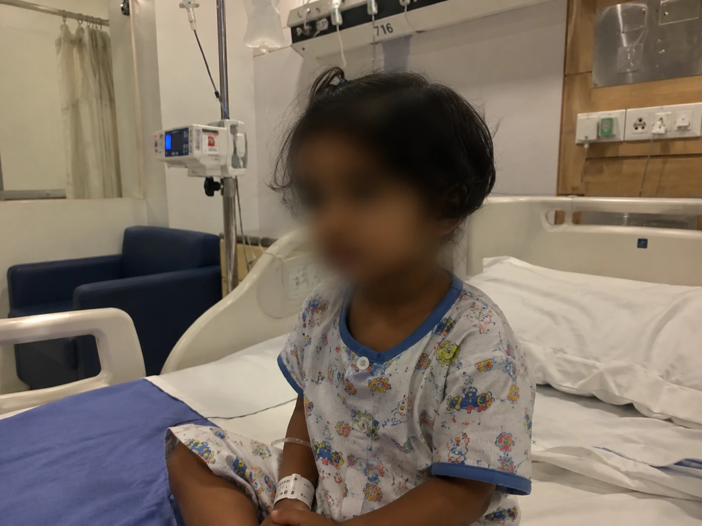 Patient suffering from Suprasellar Space Occupying