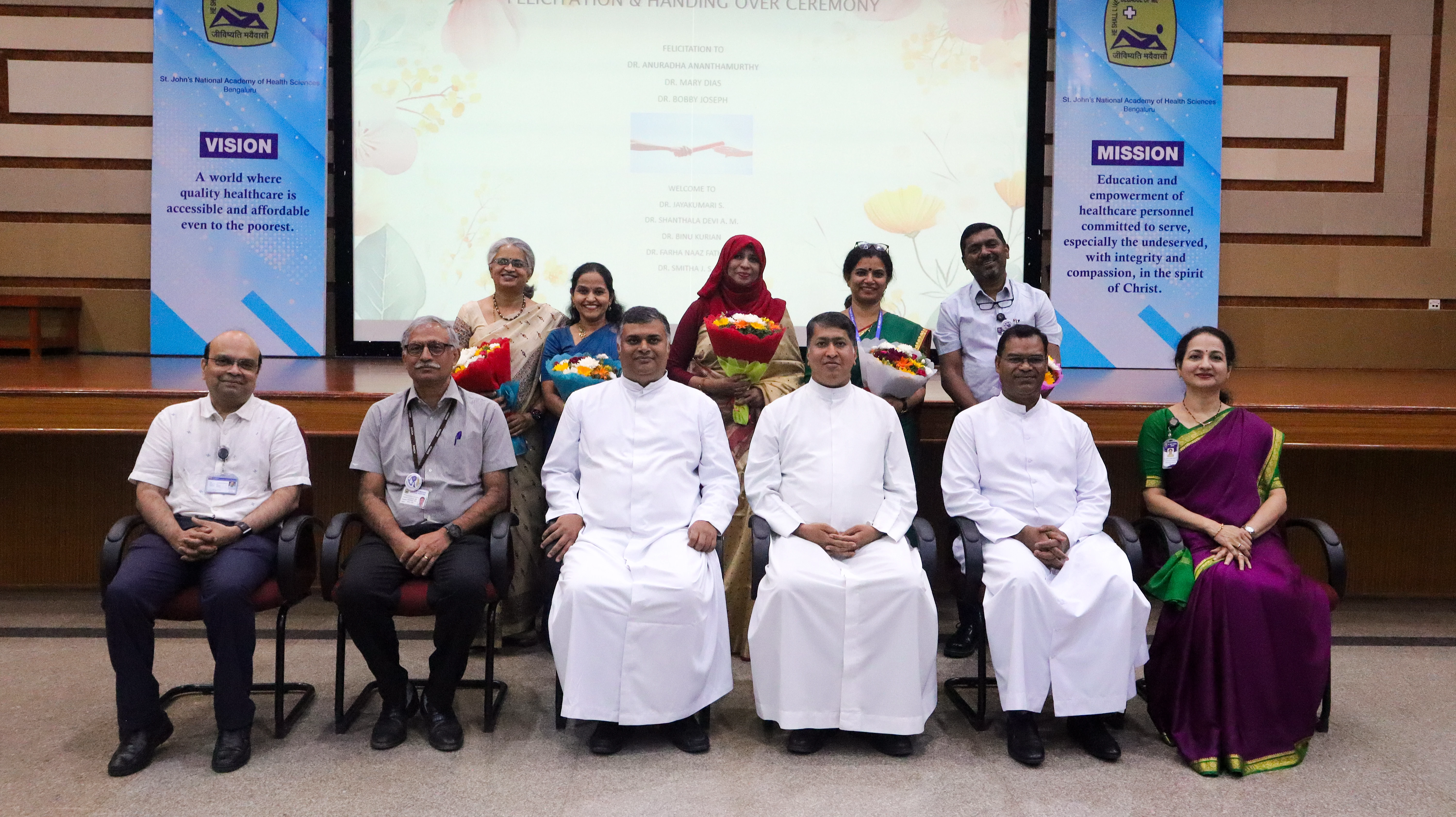 Felicitation & Handing Over Ceremony