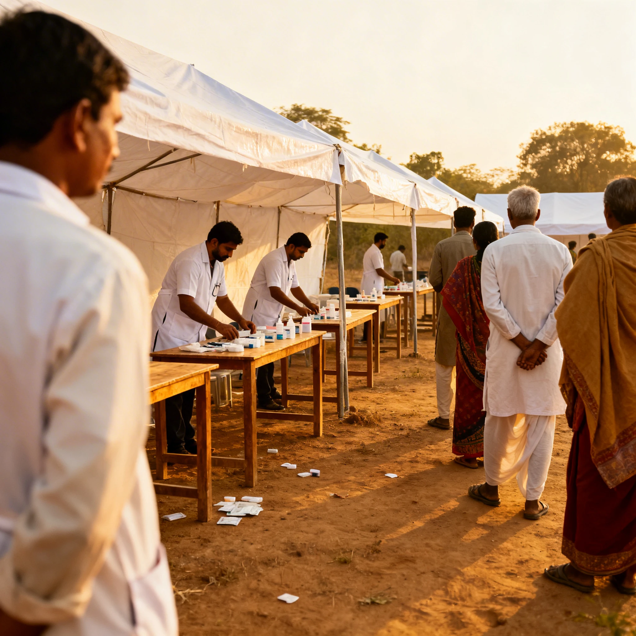 Free Health Camp Organized in Rural Areas